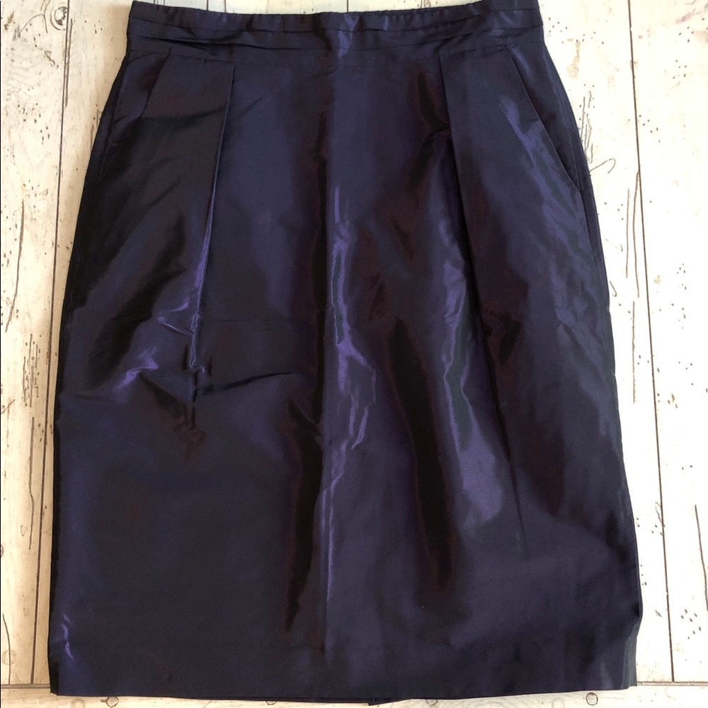 Banana Republic Purple Pencil Skirt